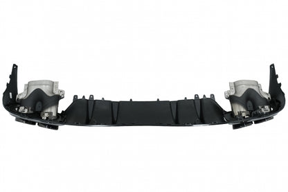 Rear Diffuser C43 Night Package with Black Tips for Mercedes C-Class C205 A205 (2014–2019)