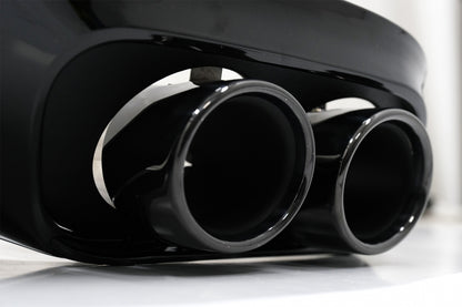 Rear Diffuser C43 Night Package with Black Tips for Mercedes C-Class C205 A205 (2014–2019)