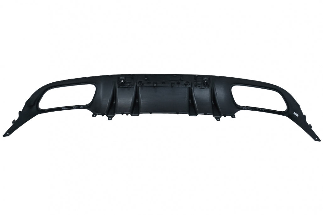 Rear Diffuser C43 Night Package with Black Tips for Mercedes C-Class C205 A205 (2014–2019)