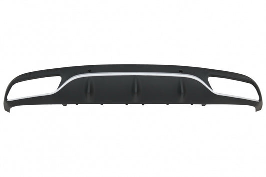 Rear Diffuser C63 Design Matte Black for Mercedes C-Class C205 A205 (2014–2019)