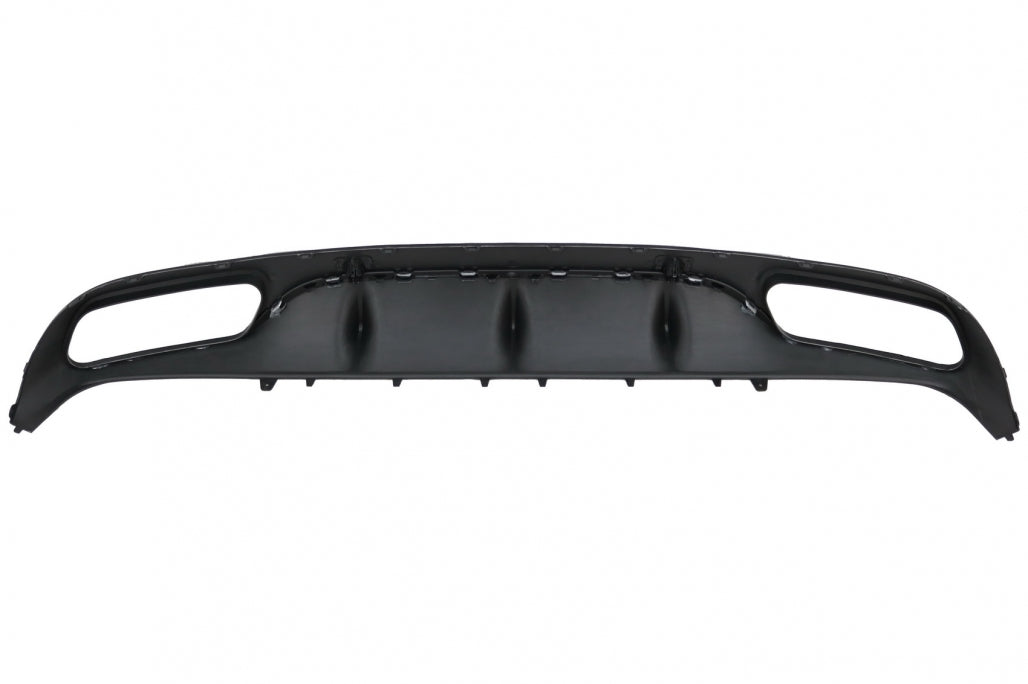 Rear Diffuser C63 Design Matte Black for Mercedes C-Class C205 A205 (2014–2019)