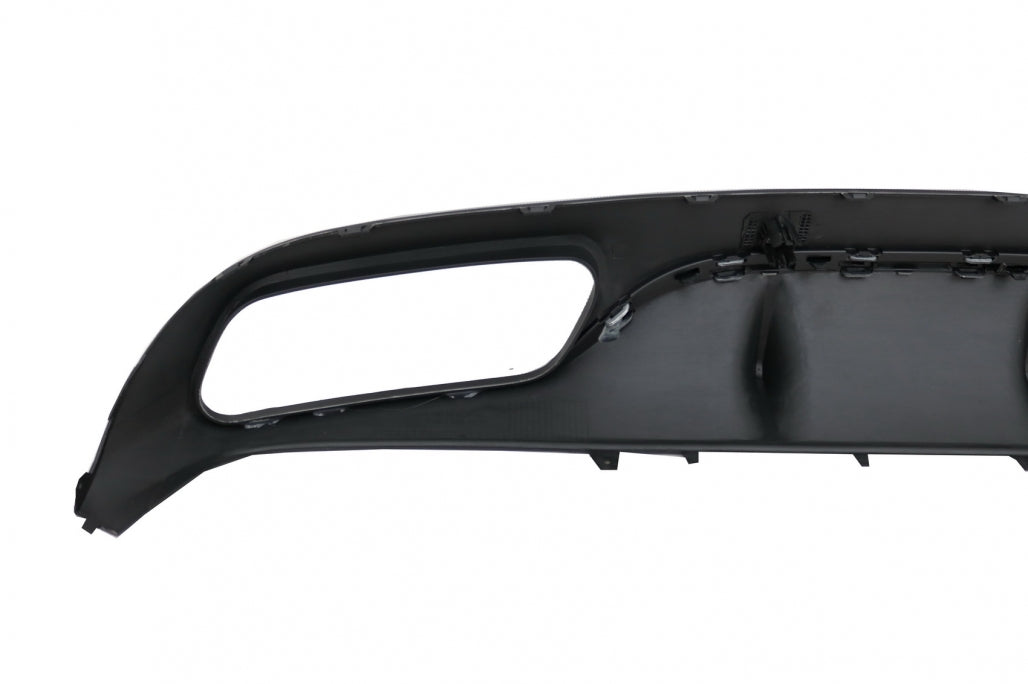 Rear Diffuser C63 Design Matte Black for Mercedes C-Class C205 A205 (2014–2019)