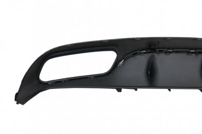 Rear Diffuser C63 Design Matte Black for Mercedes C-Class C205 A205 (2014–2019)