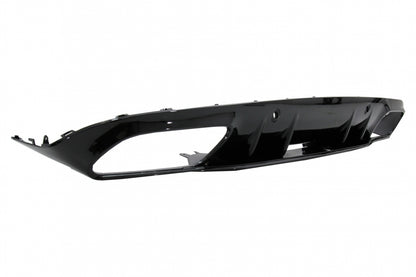 Rear Diffuser C63S Facelift Design with Silver Tips for Mercedes C-Class C205 A205 (2014–2019)