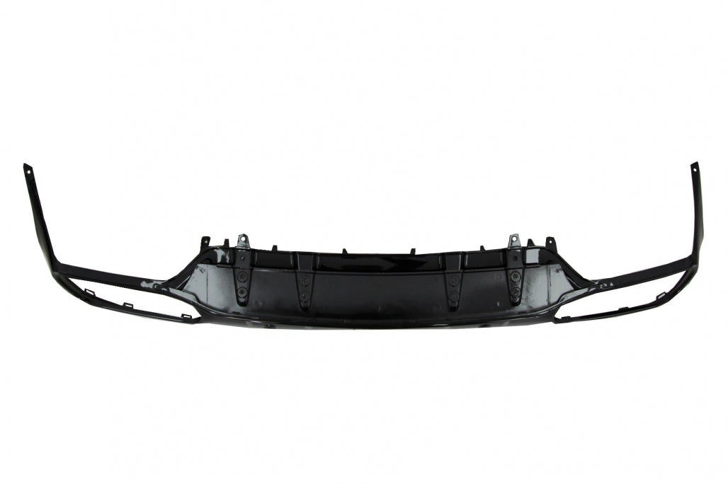 Rear Diffuser C63S Facelift Design with Silver Tips for Mercedes C-Class C205 A205 (2014–2019)