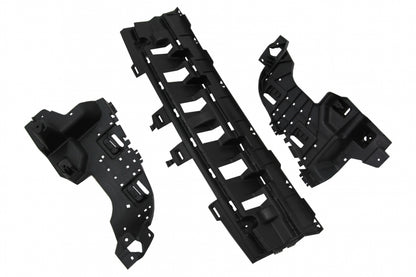 Rear Diffuser C63S Facelift Design with Silver Tips for Mercedes C-Class C205 A205 (2014–2019)