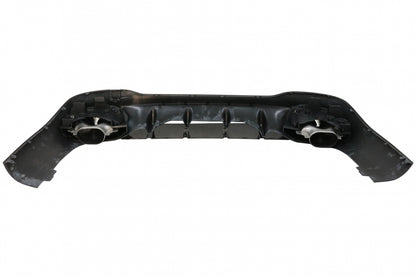 Rear Diffuser CLA45S Design with Chrome Exhaust Tips for Mercedes CLA C118 X118 Sport Line (2019–06.2025)