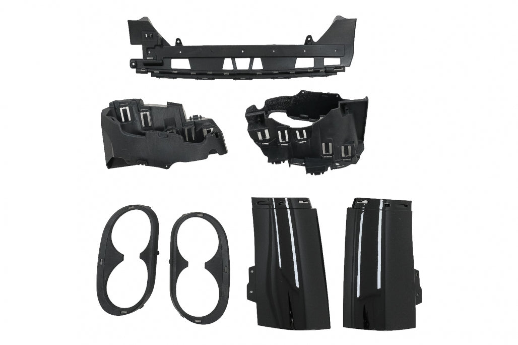 Rear Diffuser CLA45S Design with Exhaust Tips for Mercedes CLA C118 X118 Sport Line (2019–06.2025)