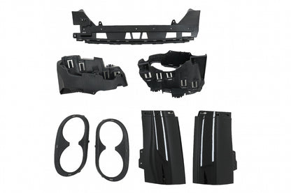 Rear Diffuser CLA45S Design with Exhaust Tips for Mercedes CLA C118 X118 Sport Line (2019–06.2025)