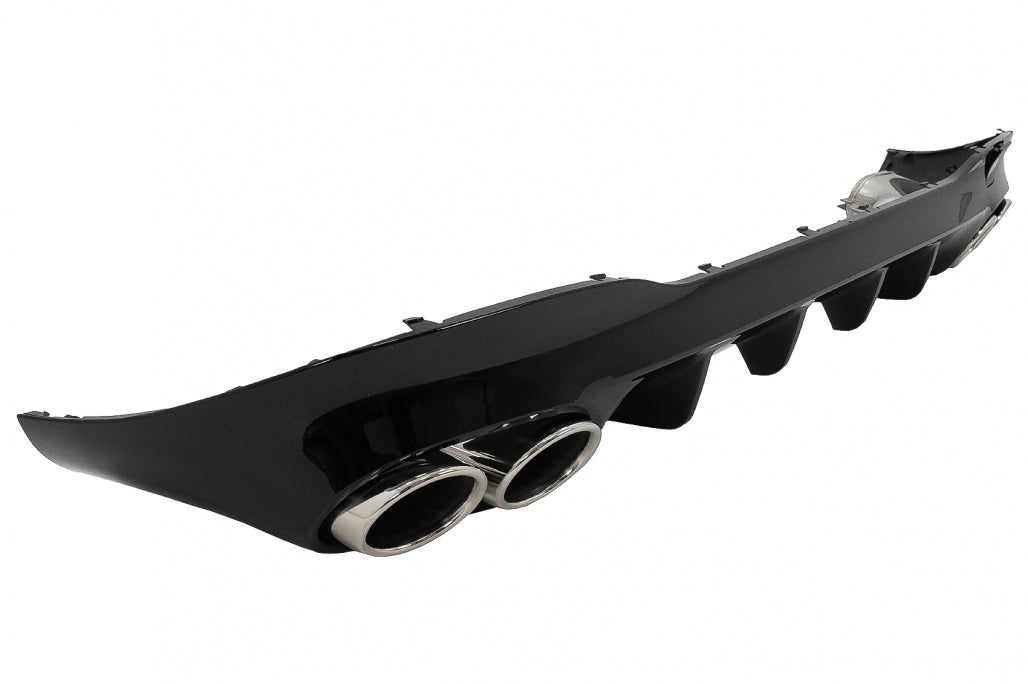 Rear Diffuser CLA45S Design with Exhaust Tips for Mercedes CLA C118 X118 Sport Line (2019–06.2025)