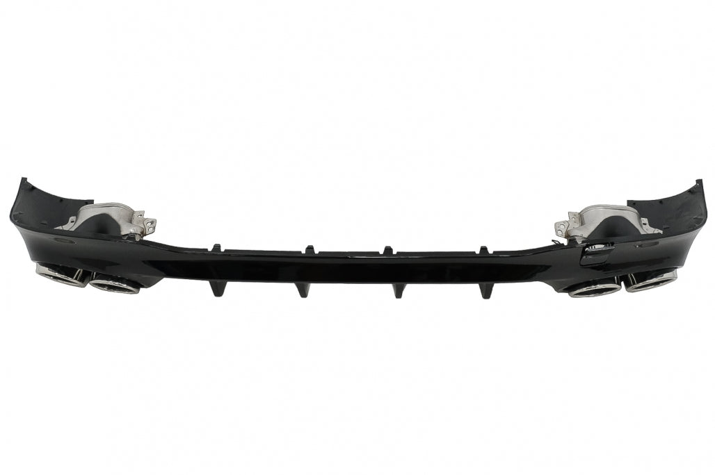 Rear Diffuser CLA45S Design with Exhaust Tips for Mercedes CLA C118 X118 Sport Line (2019–06.2025)