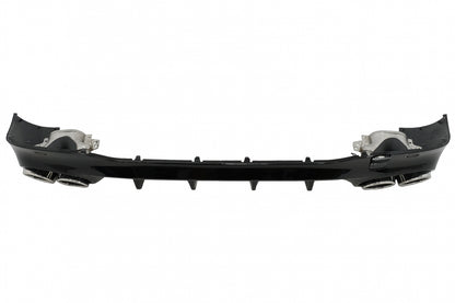 Rear Diffuser CLA45S Design with Exhaust Tips for Mercedes CLA C118 X118 Sport Line (2019–06.2025)
