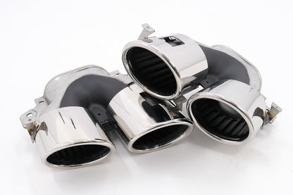 Rear Diffuser CLA45S Design with Exhaust Tips for Mercedes CLA C118 X118 Sport Line (2019–06.2025)