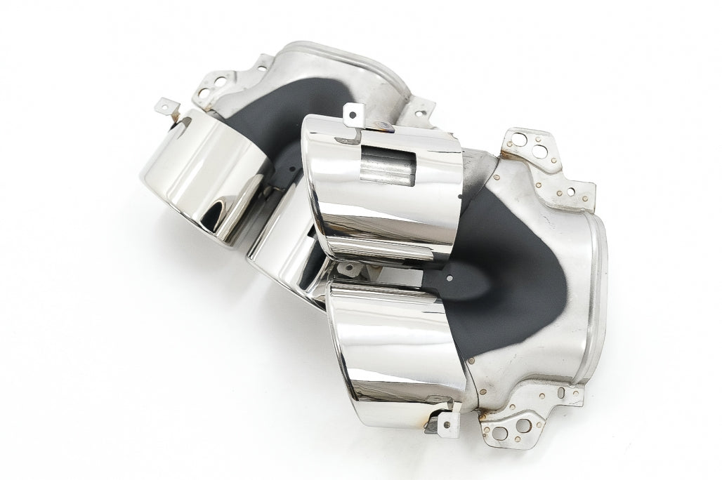 Rear Diffuser CLA45S Design with Exhaust Tips for Mercedes CLA C118 X118 Sport Line (2019–06.2025)