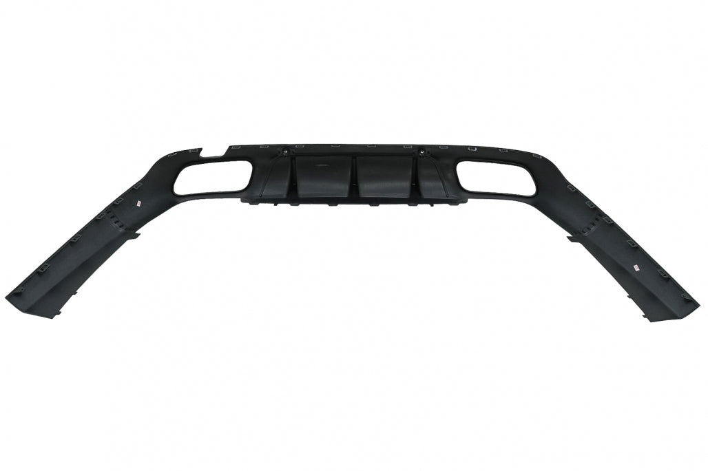 Rear Diffuser CLS63 Design with Chrome Exhaust Tips for Mercedes CLS C257 AMG Sport Line (2018–Up)