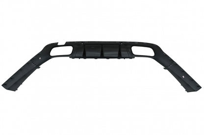 Rear Diffuser CLS63 Design with Chrome Exhaust Tips for Mercedes CLS C257 AMG Sport Line (2018–Up)