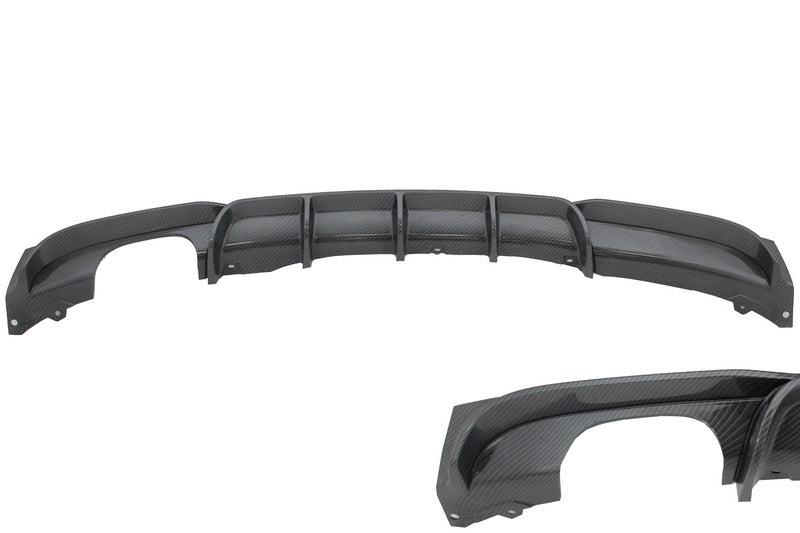 Rear Diffuser Carbon Look Left Outlet M Design for BMW 3 Series F30 F31 (2011–2019)