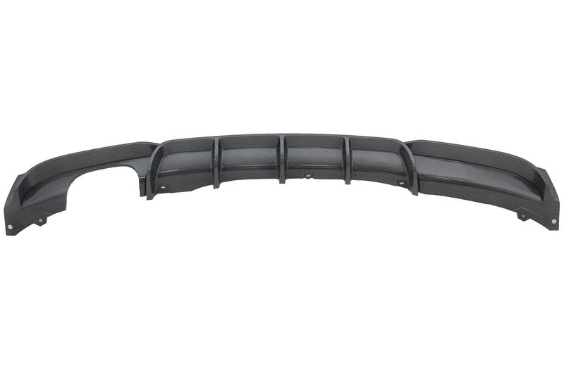 Rear Diffuser Carbon Look Left Outlet M Design for BMW 3 Series F30 F31 (2011–2019)
