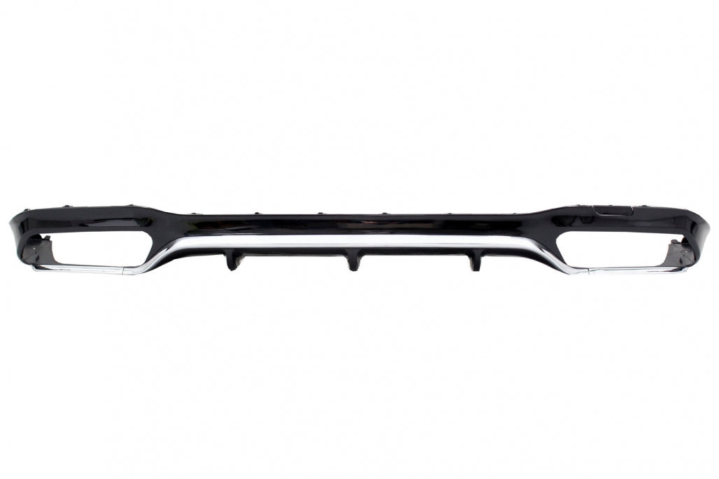 Rear Diffuser E63 Design Chrome Edition for Mercedes E-Class W213 Sport Line (2016–2019)