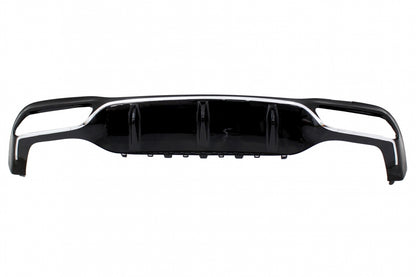Rear Diffuser E63 Design Chrome Edition for Mercedes E-Class W213 Sport Line (2016–2019)
