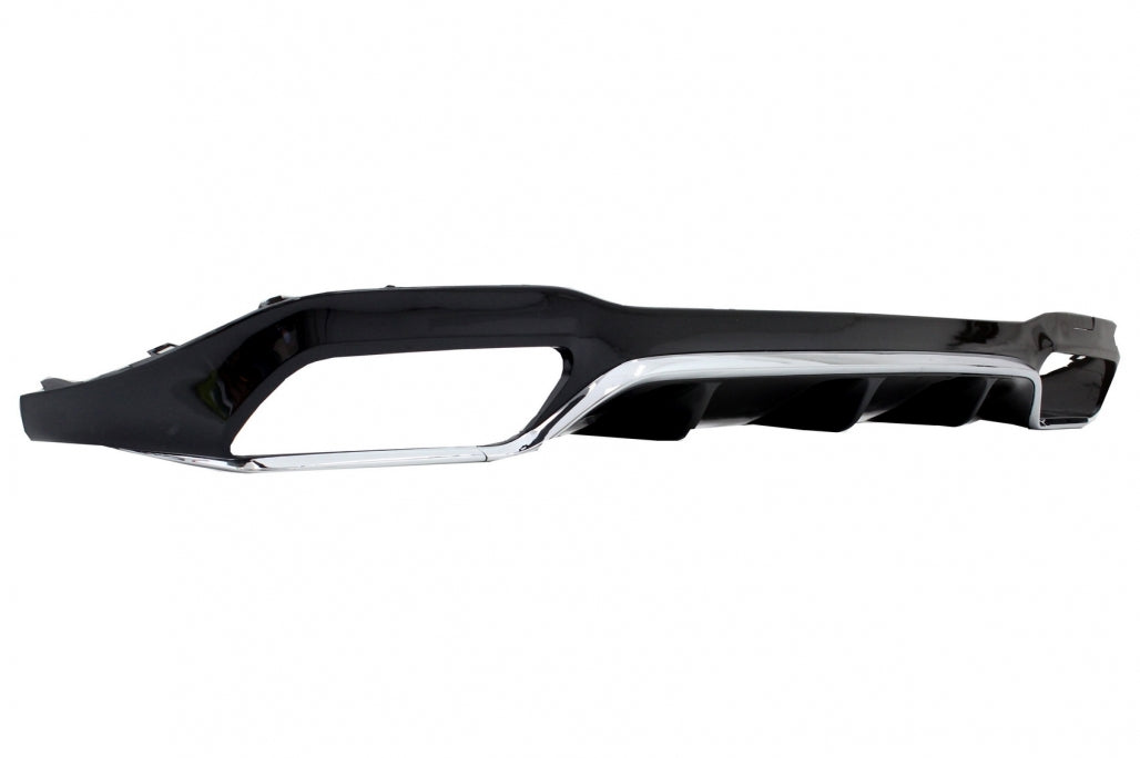 Rear Diffuser E63 Design Chrome Edition for Mercedes E-Class W213 Sport Line (2016–2019)