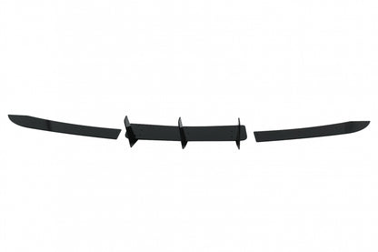 Rear Diffuser Extension Piano Black for Mercedes C-Class W204 C204 Facelift (2012–2014)