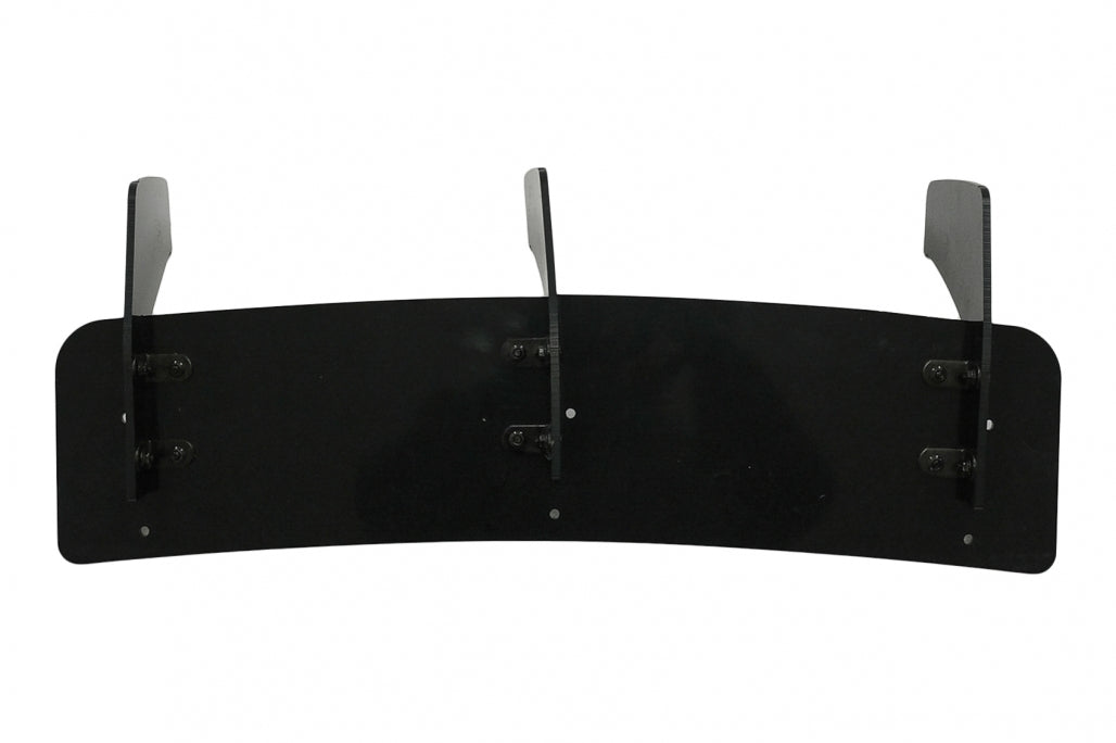 Rear Diffuser Extension Piano Black for Mercedes C-Class W204 C204 Facelift (2012–2014)
