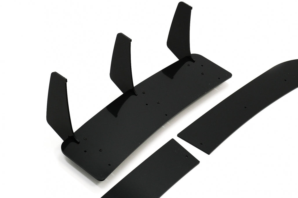 Rear Diffuser Extension Piano Black for Mercedes C-Class W204 C204 Facelift (2012–2014)