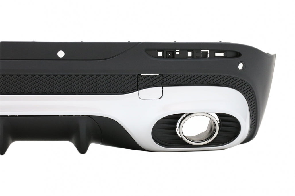 Rear Diffuser GLB 35 Design with Chrome Exhaust Tips for Mercedes GLB X247 SUV (2020–Up)