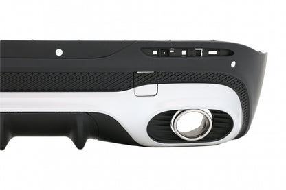Rear Diffuser GLB 35 Design with Chrome Exhaust Tips for Mercedes GLB X247 SUV (2020–Up)