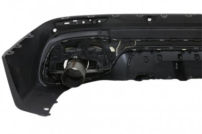 Rear Diffuser GLB 35 Design with Chrome Exhaust Tips for Mercedes GLB X247 SUV (2020–Up)