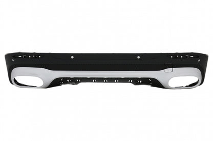 Rear Diffuser GLB 35 Design with Chrome Exhaust Tips for Mercedes GLB X247 SUV (2020–Up)