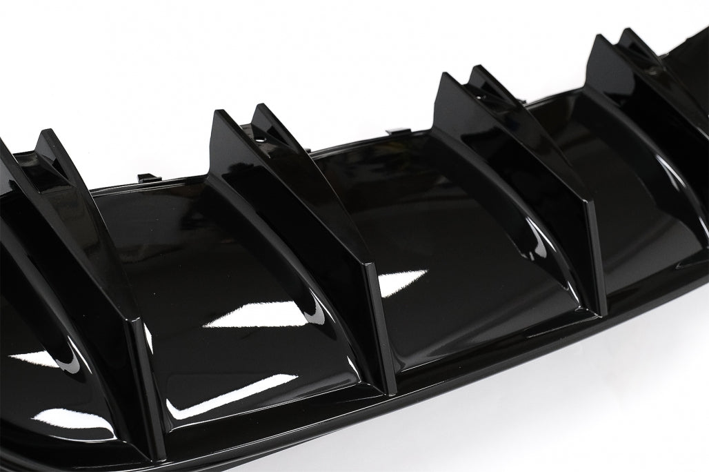 Rear Diffuser GLC43 Design with Silver Exhaust Tips for Mercedes GLC SUV X253 Facelift (2020–Up)