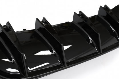 Rear Diffuser GLC43 Design with Silver Exhaust Tips for Mercedes GLC SUV X253 Facelift (2020–Up)