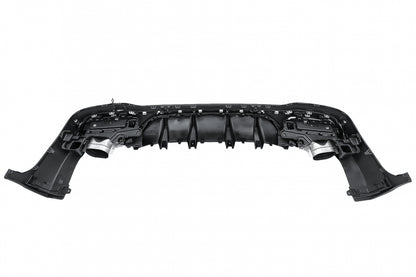 Rear Diffuser GLC43 Design with Silver Exhaust Tips for Mercedes GLC SUV X253 Facelift (2020–Up)