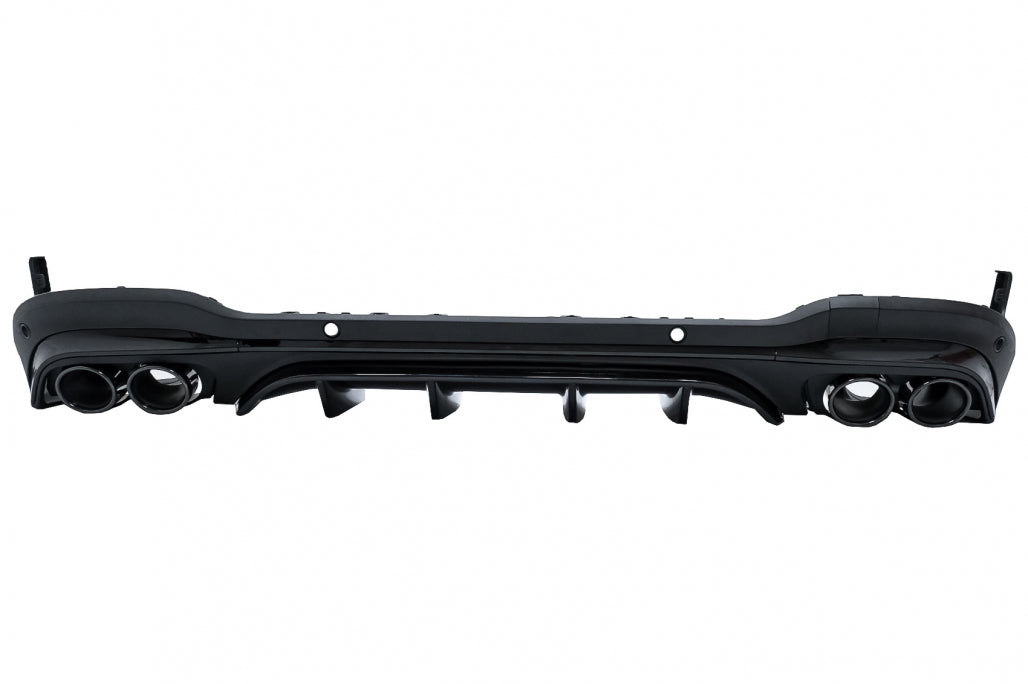 Rear Diffuser GLC43 Night Package Design with Exhaust Tips for Mercedes GLC SUV X253 Facelift (2020–Up)