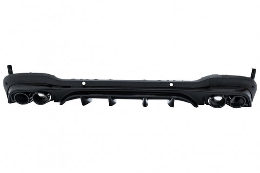 Rear Diffuser GLC43 Night Package Design with Exhaust Tips for Mercedes GLC SUV X253 Facelift (2020–Up)
