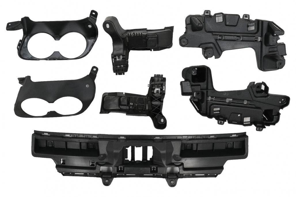Rear Diffuser GLC43 Night Package Design with Exhaust Tips for Mercedes GLC SUV X253 Facelift (2020–Up)