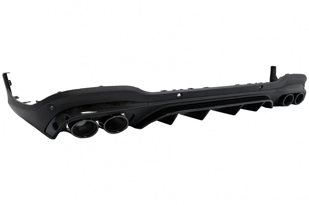 Rear Diffuser GLC43 Night Package Design with Exhaust Tips for Mercedes GLC SUV X253 Facelift (2020–Up)