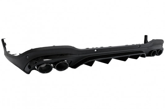 Rear Diffuser GLC43 Night Package Design with Exhaust Tips for Mercedes GLC SUV X253 Facelift (2020–Up)