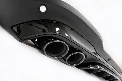 Rear Diffuser GLC43 Night Package Design with Exhaust Tips for Mercedes GLC SUV X253 Facelift (2020–Up)