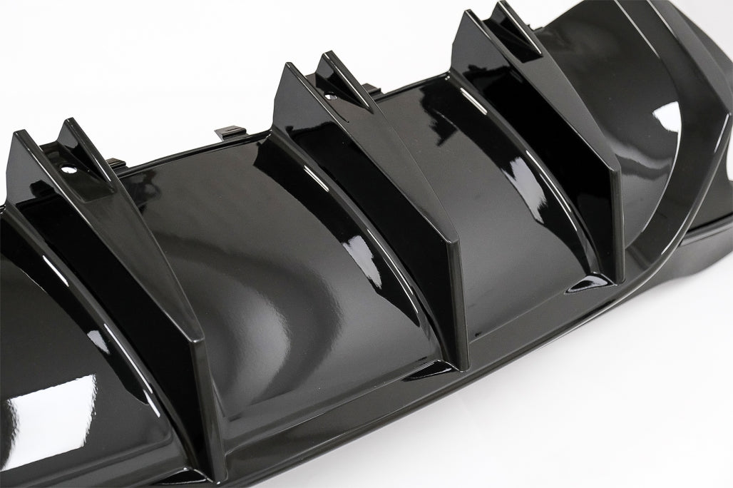 Rear Diffuser GLC43 Night Package Design with Exhaust Tips for Mercedes GLC SUV X253 Facelift (2020–Up)