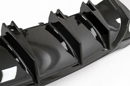 Rear Diffuser GLC43 Night Package Design with Exhaust Tips for Mercedes GLC SUV X253 Facelift (2020–Up)