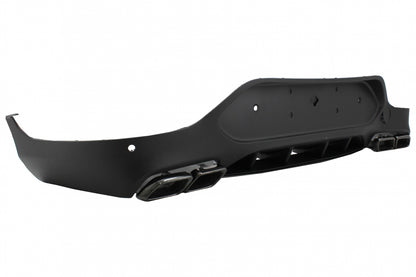 Rear Diffuser GLC63 Design with Black Exhaust Tips for Mercedes GLC Coupe C253 (2015–2019) Sport Line