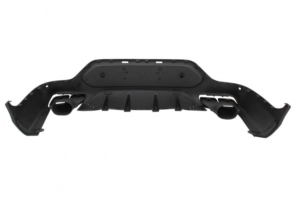 Rear Diffuser GLC63 Design with Black Exhaust Tips for Mercedes GLC Coupe C253 (2015–2019) Sport Line