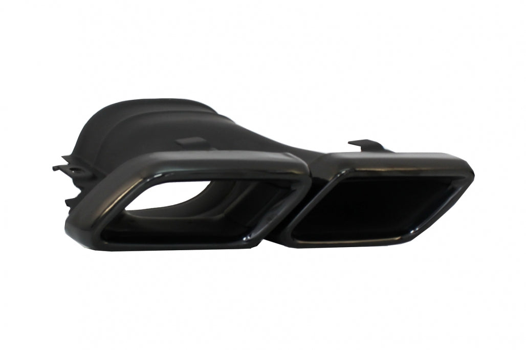 Rear Diffuser GLC63 Design with Black Exhaust Tips for Mercedes GLC Coupe C253 (2015–2019) Sport Line