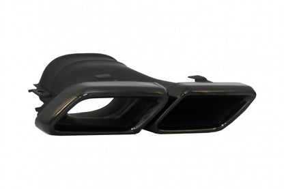 Rear Diffuser GLC63 Design with Black Exhaust Tips for Mercedes GLC Coupe C253 (2015–2019) Sport Line