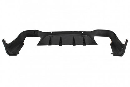 Rear Diffuser GLC63 Design with Silver Exhaust Tips for Mercedes GLC X253 SUV (2015–07.2019)