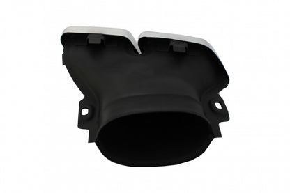 Rear Diffuser GLC63 Design with Silver Exhaust Tips for Mercedes GLC X253 SUV (2015–07.2019)