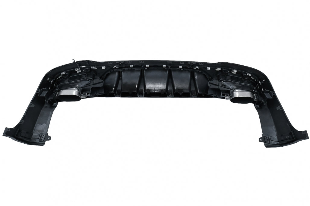 Rear Diffuser GLC63 Night Package Design with Black Exhaust Tips for Mercedes GLC SUV X253 Facelift (2020–Up)